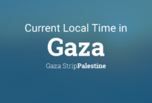 what time is it in gaza